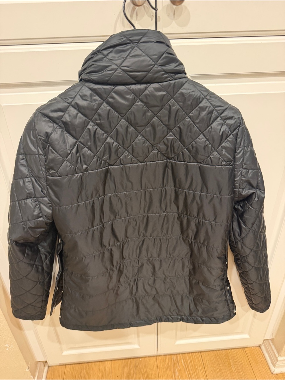 Alp N Rock Black Quilted Pullover Jacket - Picture 8 of 8